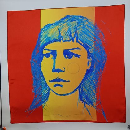 Silk Scarves Printed Model 12